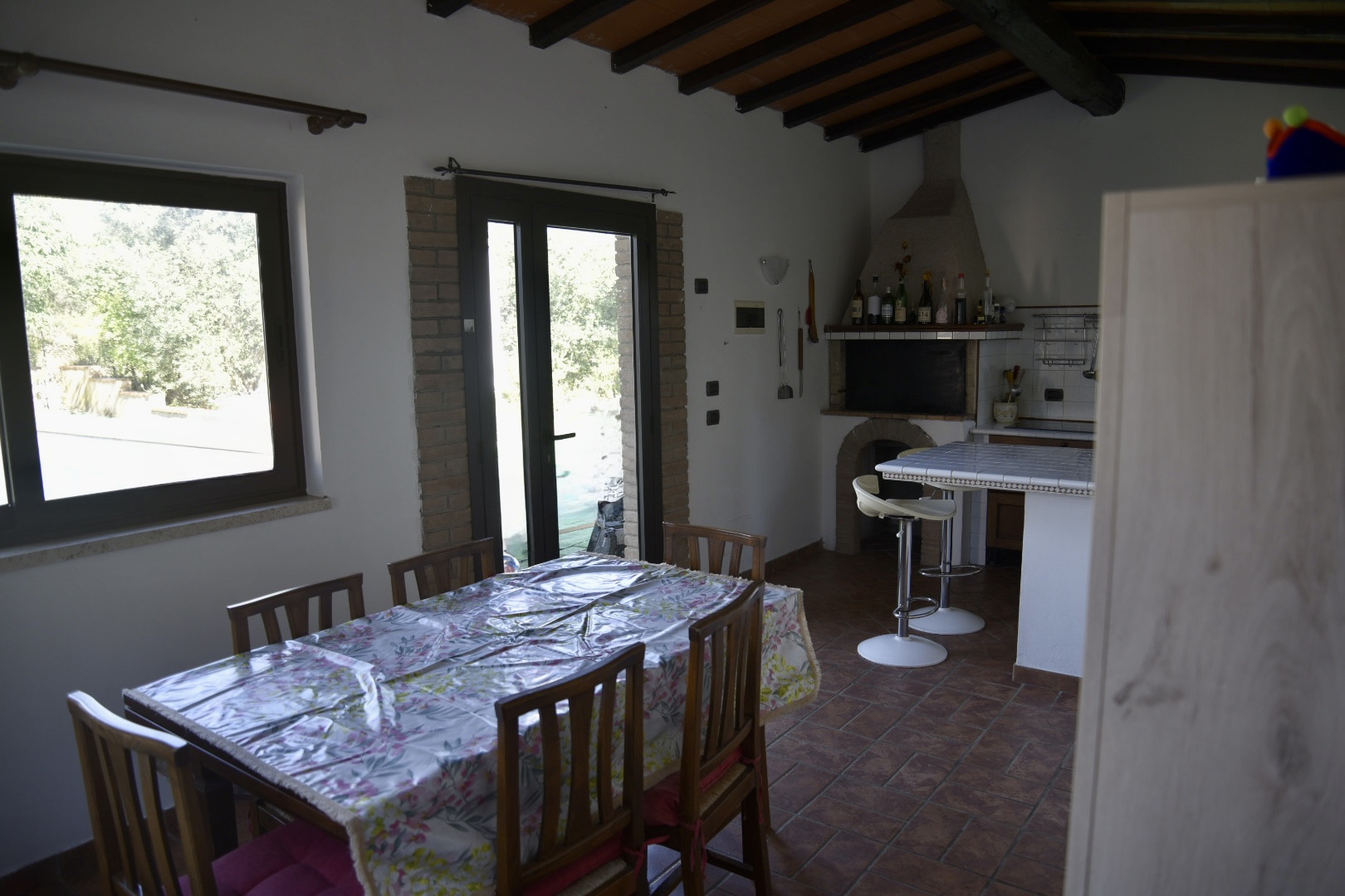 Cucina open space - casa vacanze Toscana
